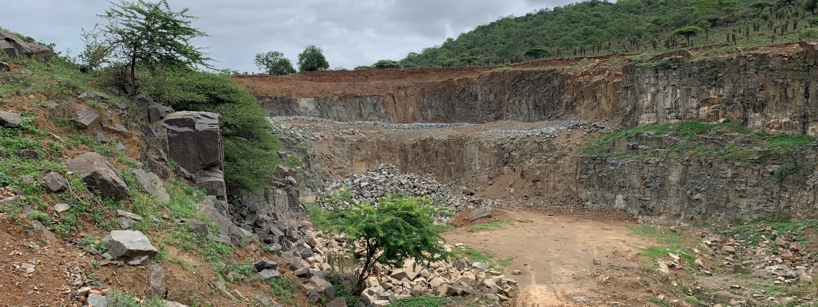 EFT project site in the field
